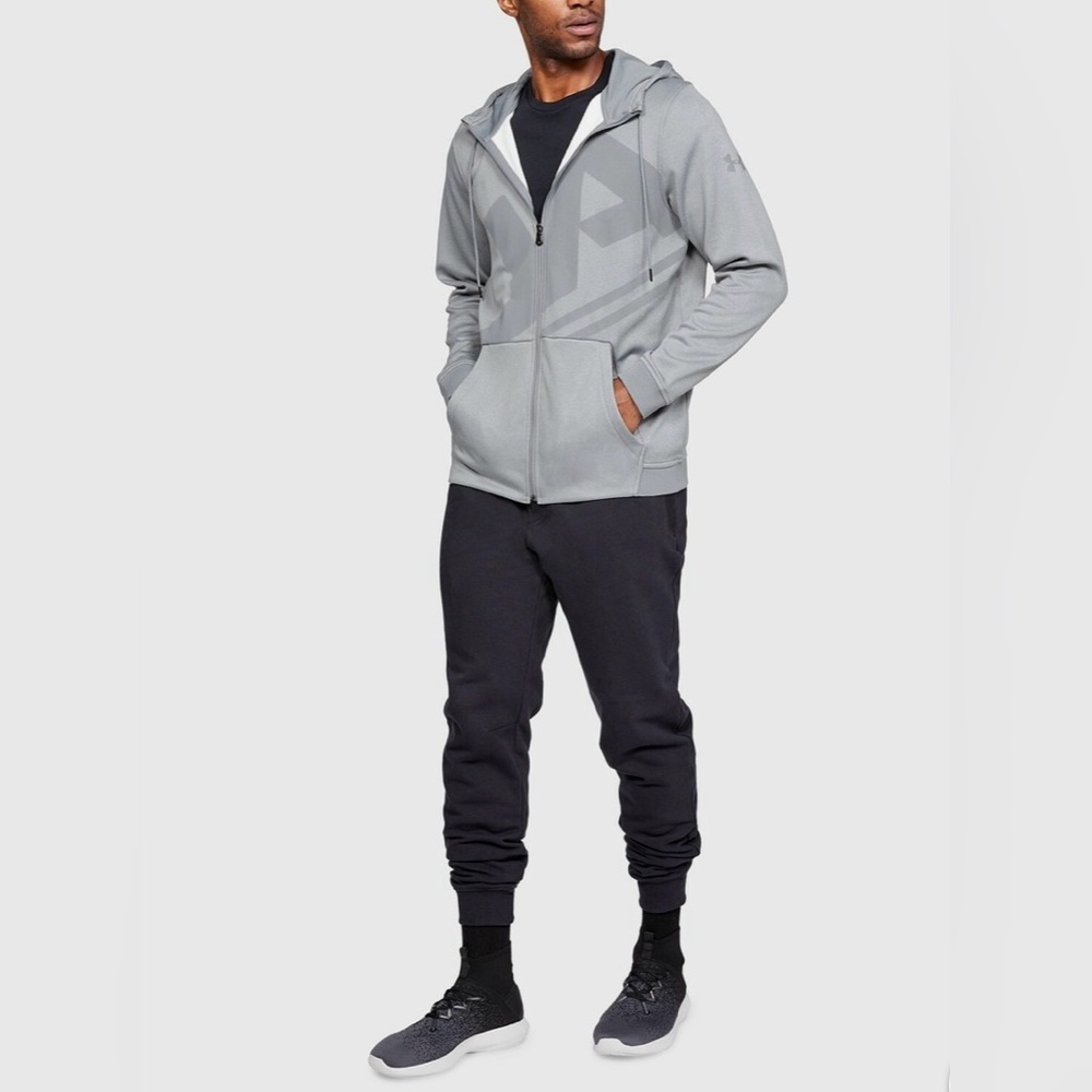 Under Armour Gray Full-Zip Hoodie